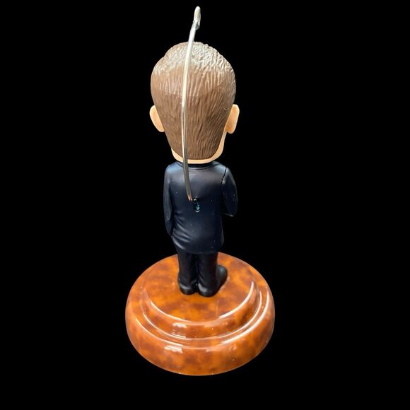 Hallmark The Office Michael Scott Talking Bobblehead Ornament TESTED WORKING - Picture 4 of 10